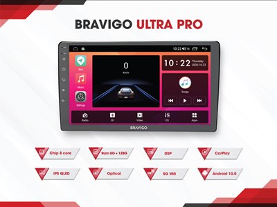 Màn hình Android Bravigo Ultra Pro 