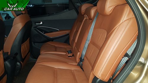 Bọc ghế da xe Huyndai Santafe