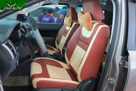 Bọc ghế da xe Ford Ranger 2016