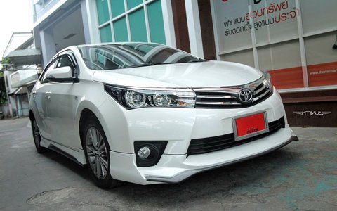 lắp body kit xe altis