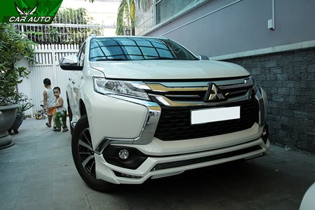 lắp Body kit Pajero Sport