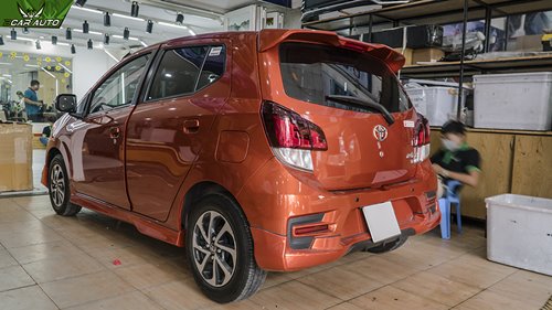 Lắp body kit xe Toyota Wigo 