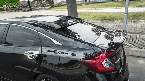 lắp body kit xe Honda Civic 2018 mẫu type r