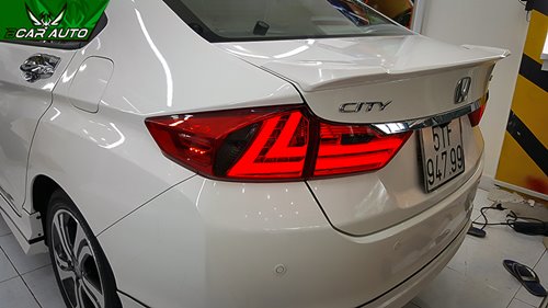 Độ đèn hậu nguyên cụm xe Honda City