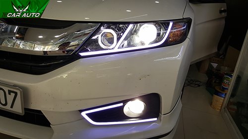 Độ led mí gầm xe Honda City