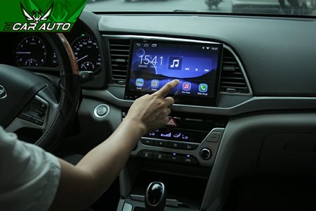 màn hình xe elantra