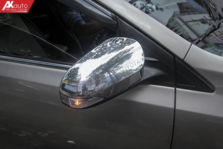 Ốp tai gương hậu mạ crom