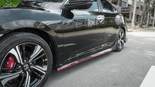 lắp body kit xe Honda Civic type r 2018