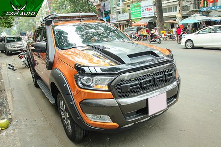 Ốp nắp capo xe Ford Ranger