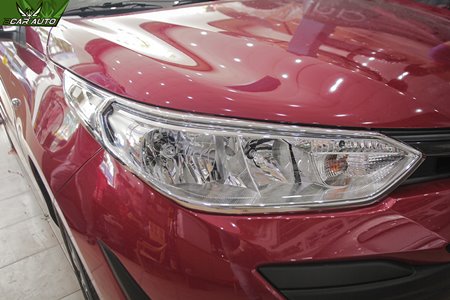 ốp viền đèn trước xe Vios