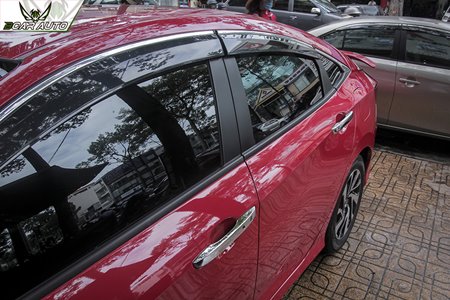 Viền che mưa xe Civic 2018